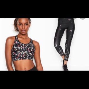VSP Shine knockout tight and Razorback bra set